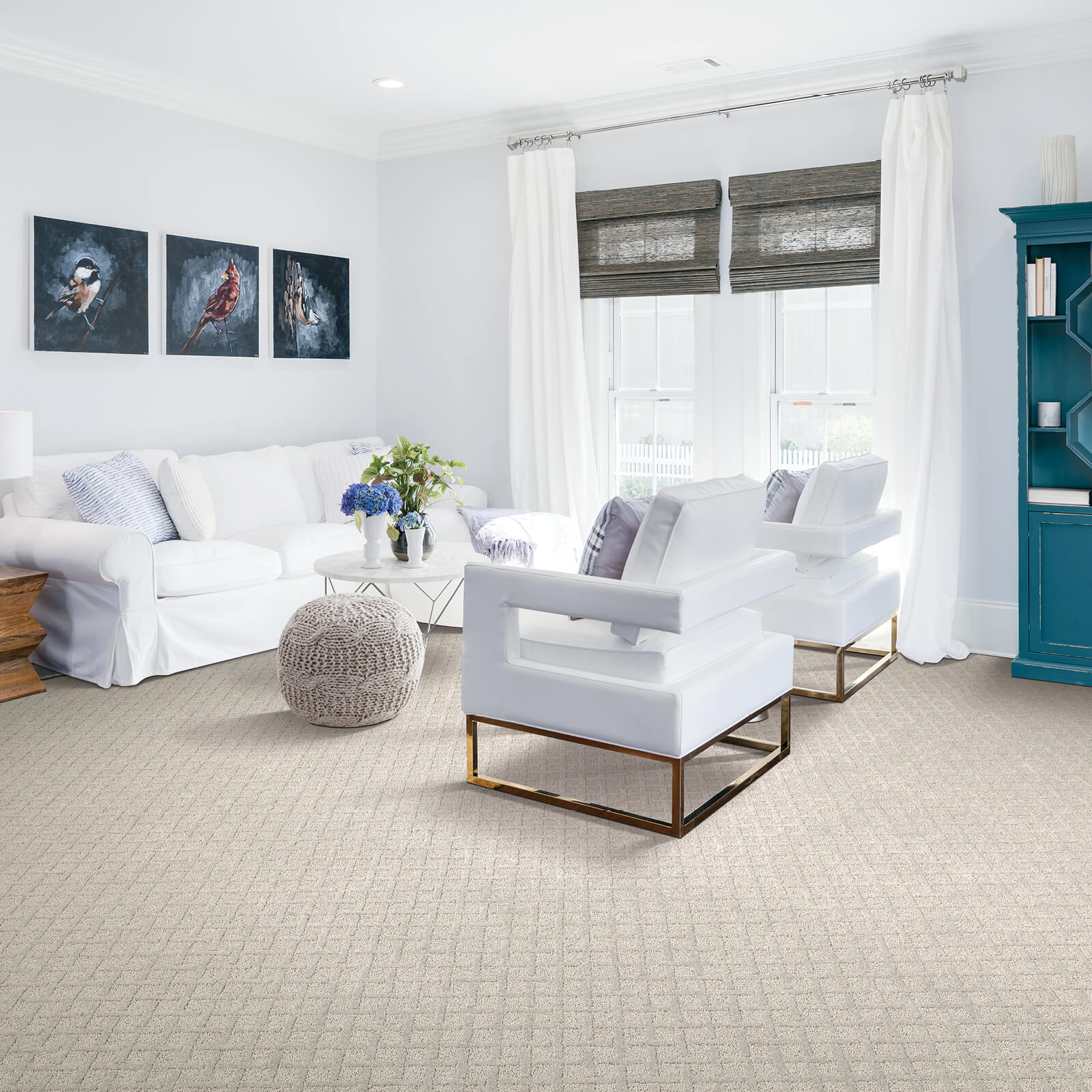 Light Sitting Room Carpet | Location Carpet