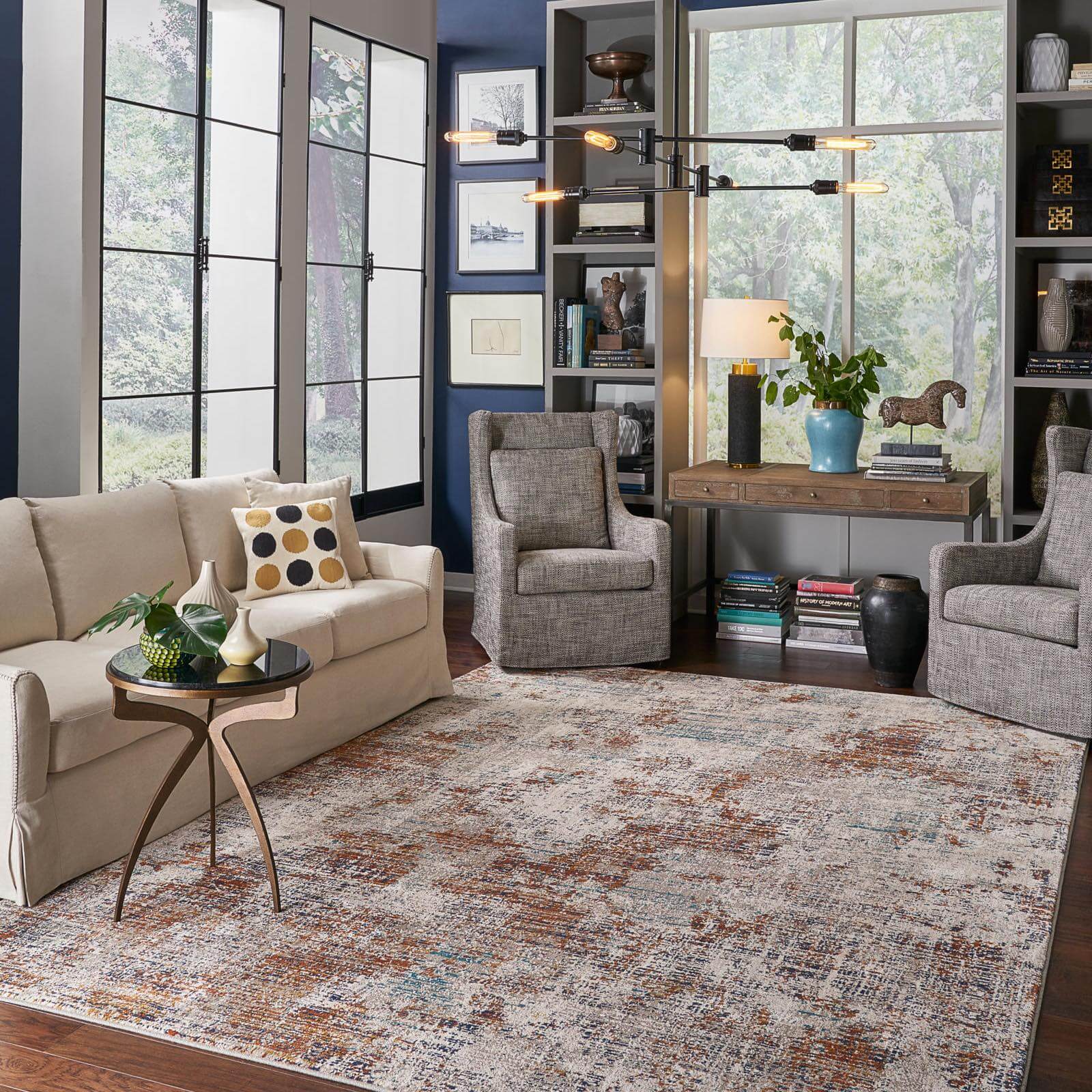 Living Room With Rug | Location Carpet
