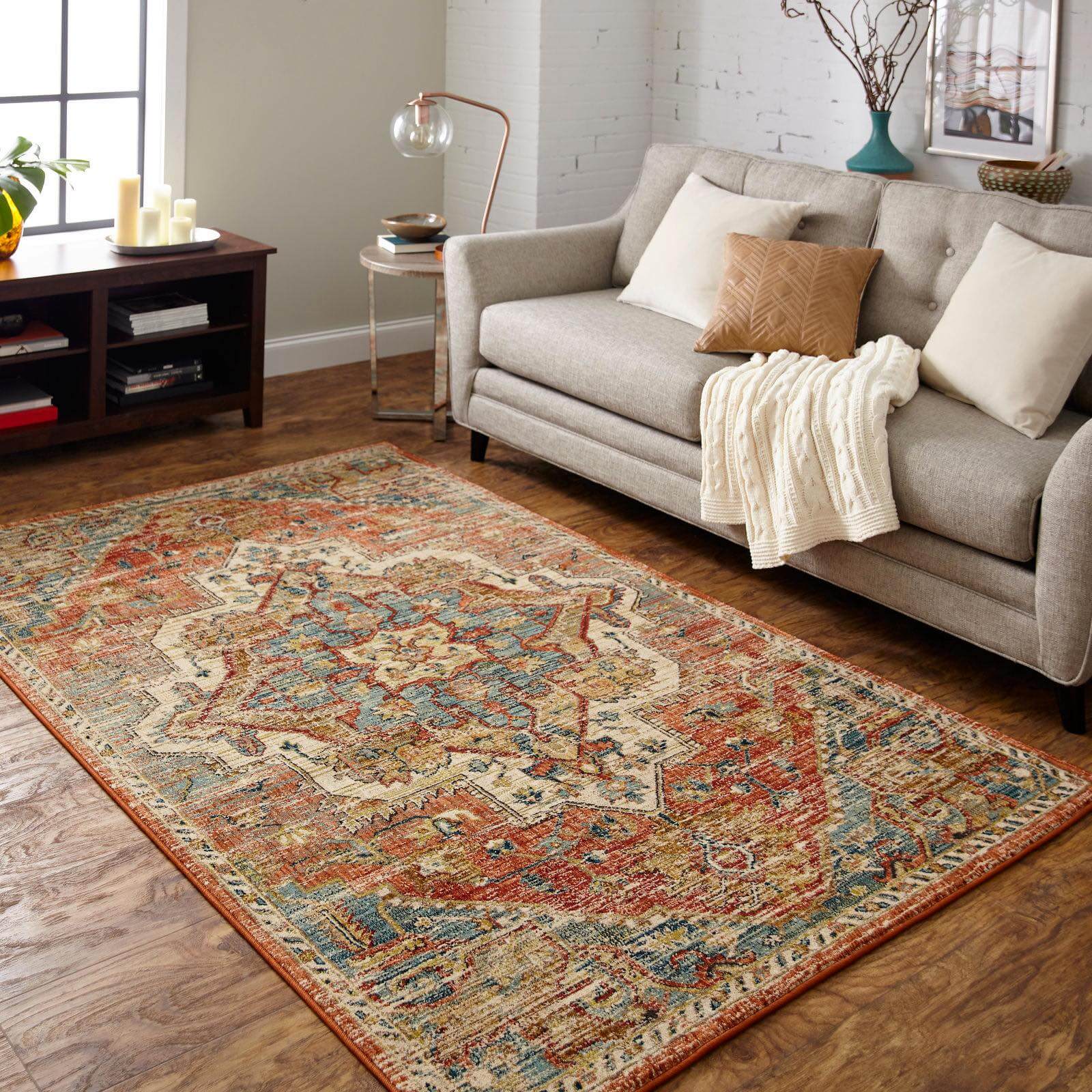 Brown Area Rug Living Room | Location Carpet