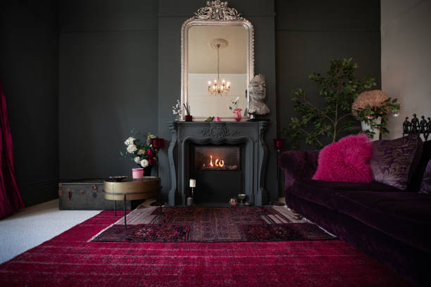 Pink colour area rug | Location Carpet Inc.